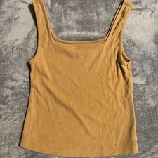 Old-navy Women's Tan and Yellow Vest picture