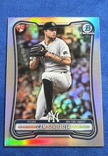 2026 Bowman - Cam Schlittler #53 Sp Rookie Red Rc Chrome Variation (RC) picture