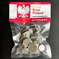 Polish Coin Collection Lot 🇵🇱 50 Random Coins from Poland 🇵🇱 picture