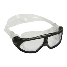 Aqua Sphere Seal 2.0 Adult Swim Goggles Smoke Black Curved Lens Anti-Fog UV picture