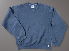 Vintage Russell Athletic Crewneck Sweatshirt Mens S Gray Blue Color picture