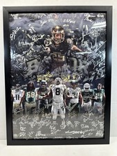 2013 Baylor Bears SIGNED Poster Football Team - SUPER RARE AUTOS picture