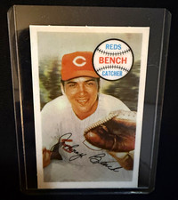 1970 Kellogg's 3-D Super Stars Johnny Bench #58 picture