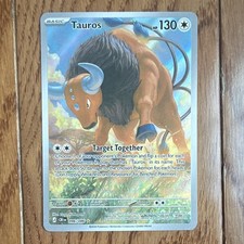 Pokemon TCG Tauros Holo Rare 096/086 Chaos Rising Basic 130 HP picture