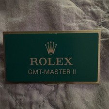 Rolex Authorized Dealer Display Clip Signs  tag- GMT Master II- Rare Item picture