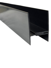 Storm Door Sweep Bottom Expander, Adjust. Fits-All 32-36 inch -Black & White picture