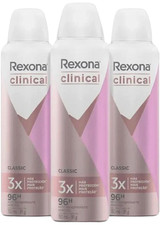 Rexona 3 Pack Clinical Expert Classic Antitranspirant Spray For Women 150 ml Eac picture